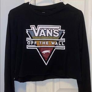 |Vans Off The Wall| Long Sleeve Crop